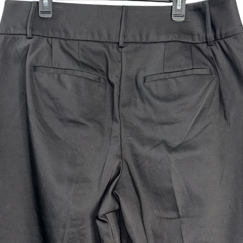 Y2K Lane Bryant Capri Pants Size 18 Black Tailored Button Detail Office Siren - Picture 6 of 8